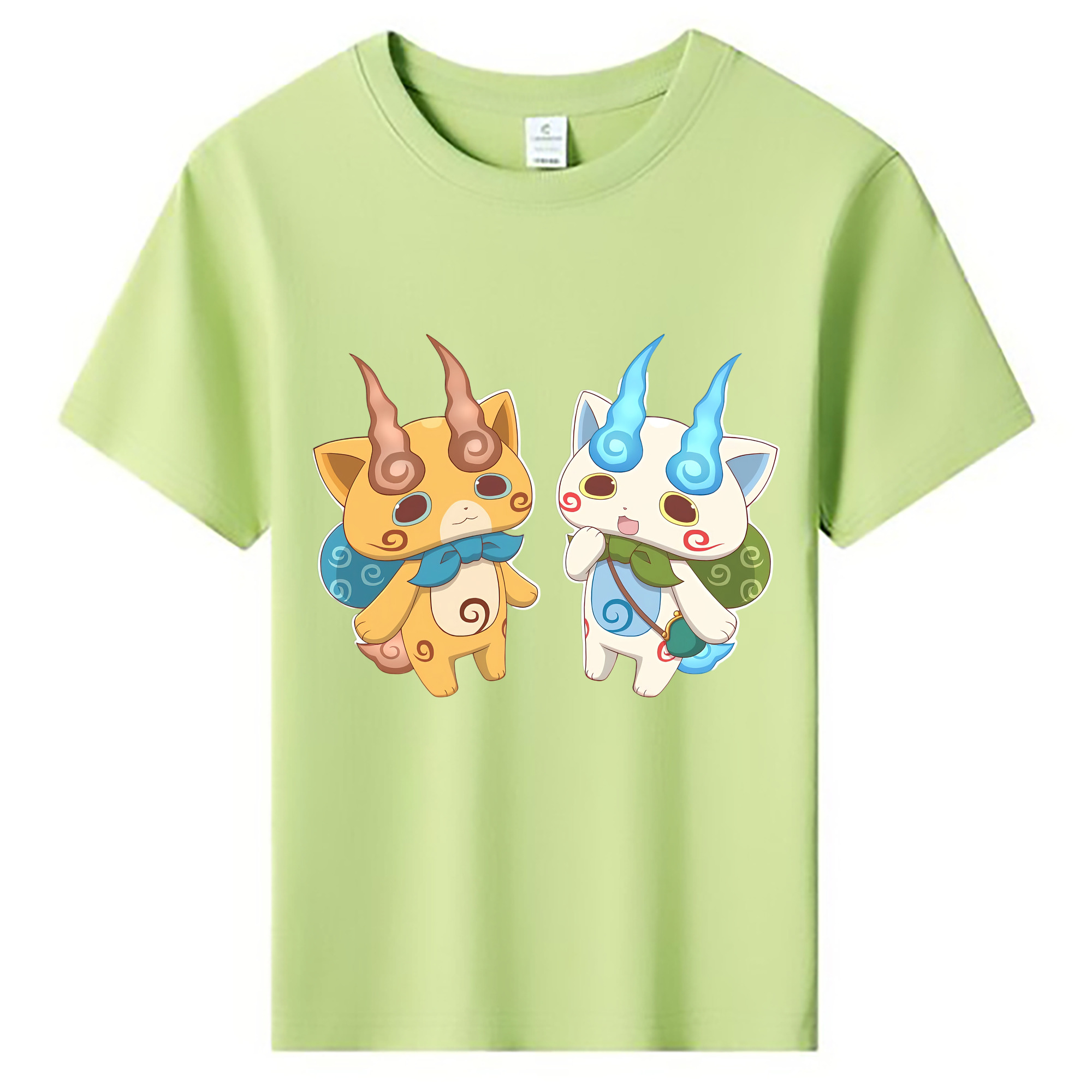 （画像用） 妖怪ウォッチ Yo-kai Watch 綿100％キッズTシャツ（フロントプリント）